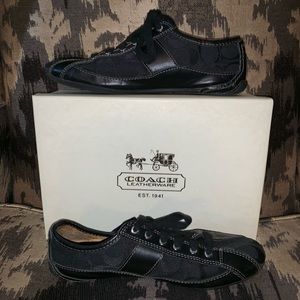 Coach Black Tennis Shoes